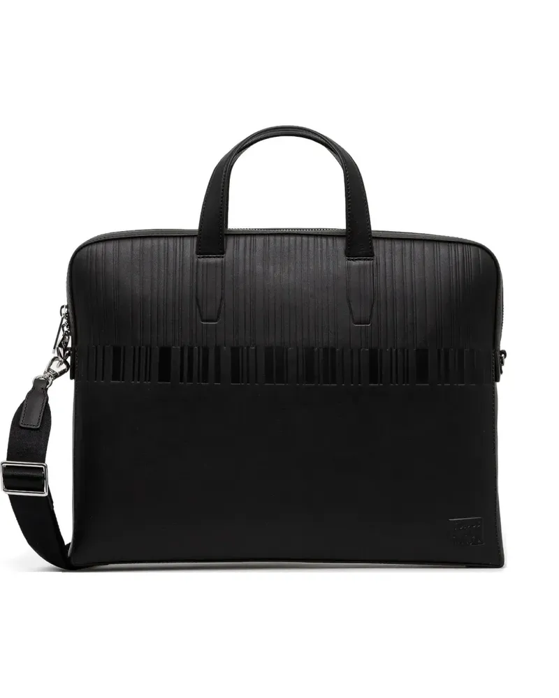 Paul Smith Laptoptasche aus Leder - Schwarz Schwarz