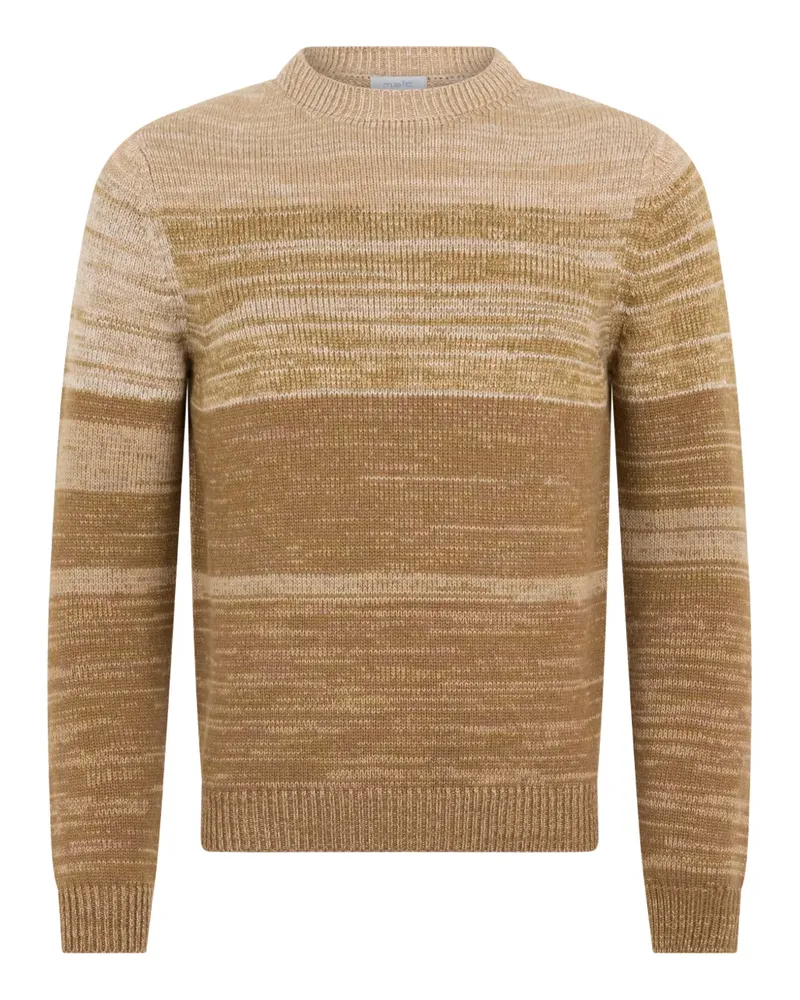Malo striped-pattern sweater - Nude Nude