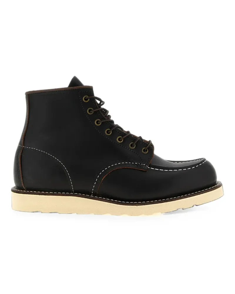 Red Wing Shoes Classic Moc leather ankle boots - Schwarz Schwarz