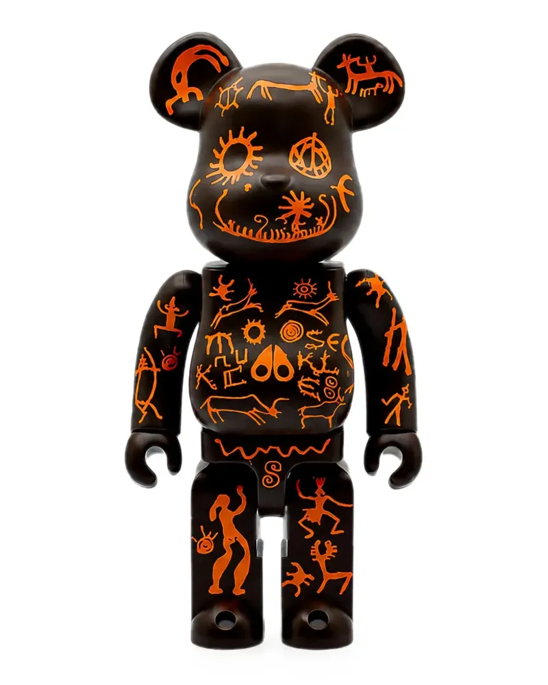 Medicom Toy x Moose Knuckles x Be@rbrick 1000% Figur - Schwarz Schwarz