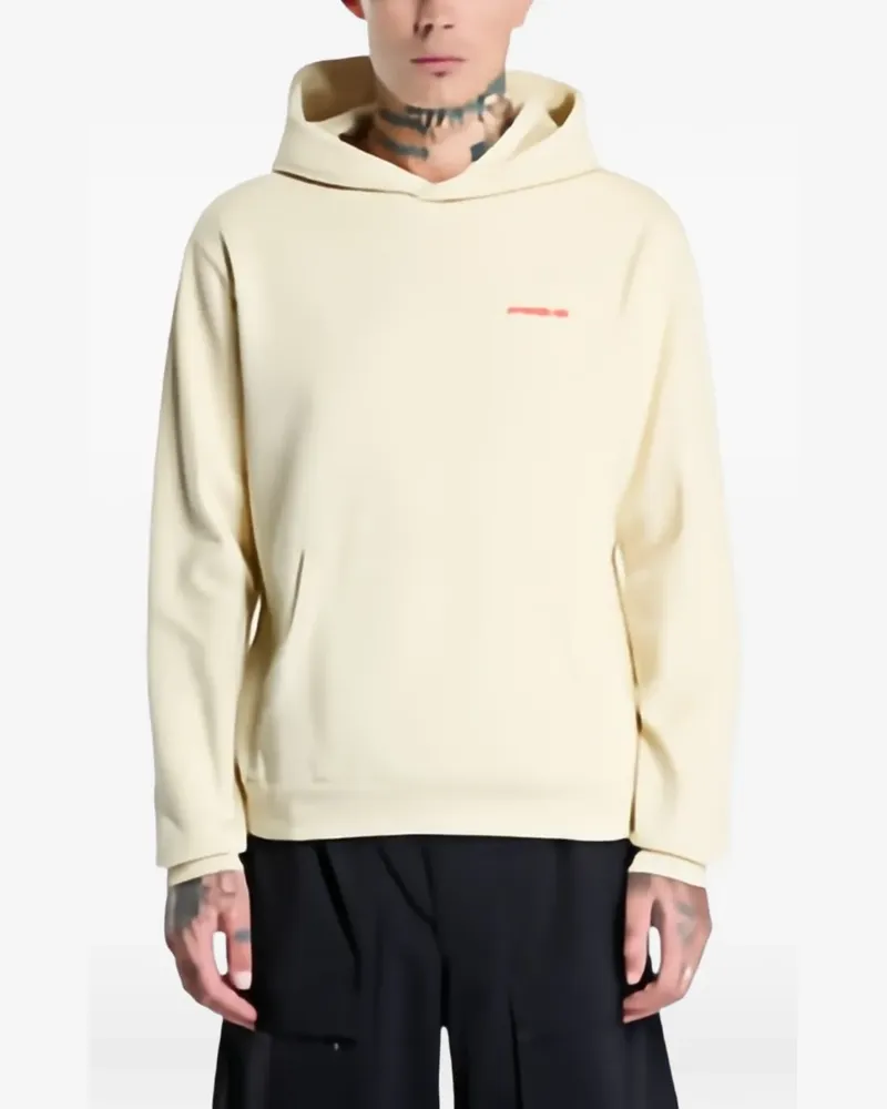 Napapijri graphic-print hoodie - Nude Nude