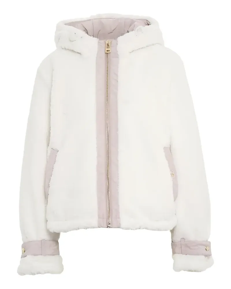 Liu Jo Kapuzenjacke aus Faux Fur - Weiß Weiß