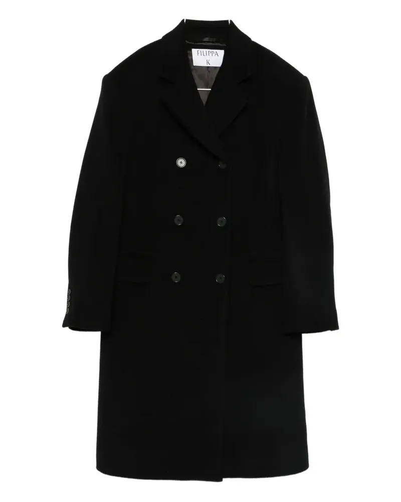 Filippa K double-breasted coat - Schwarz Schwarz