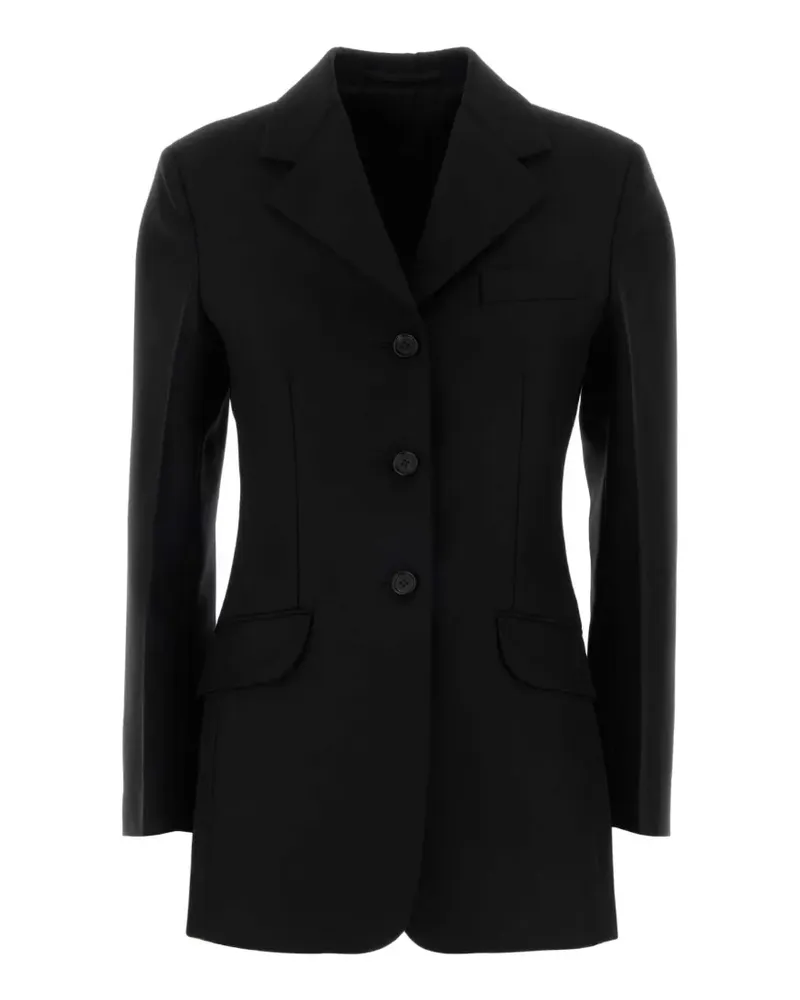 Jil Sander Einreihiges Sakko - Schwarz Schwarz