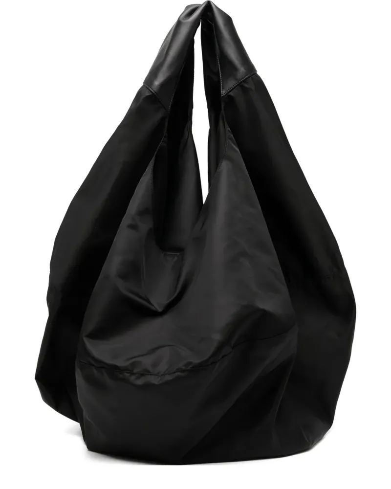 TAAKK Tote Bag mit Logo-Patch - Schwarz Schwarz