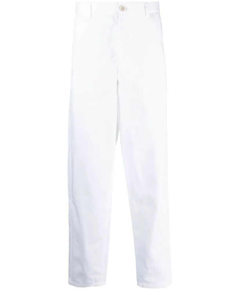 Comme des Garçons Hose mit geradem Bein - Weiß Weiß
