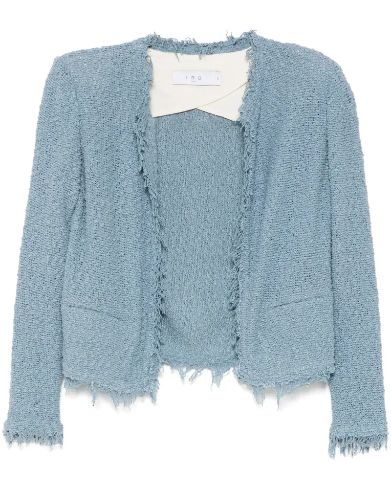 IRO Shavani Jacke - Blau Blau