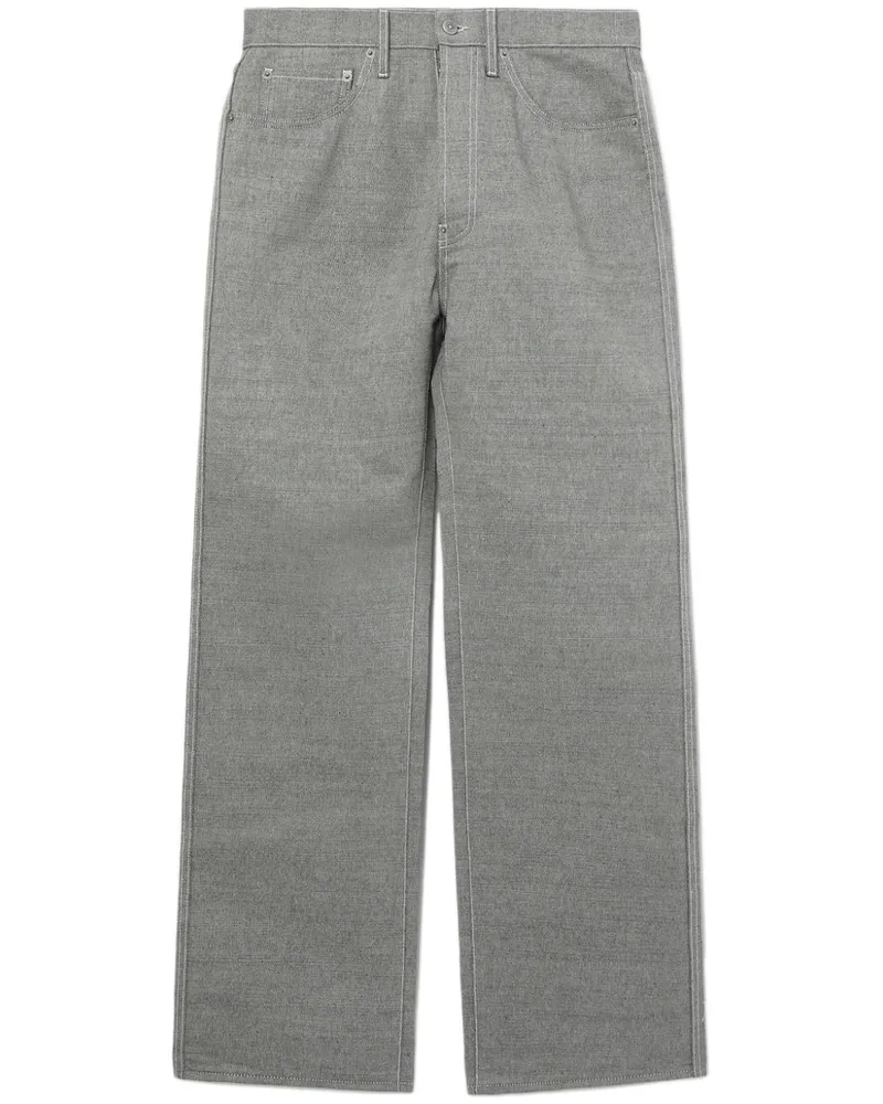 Maison Margiela Jeans mit weitem Bein - Grau Grau