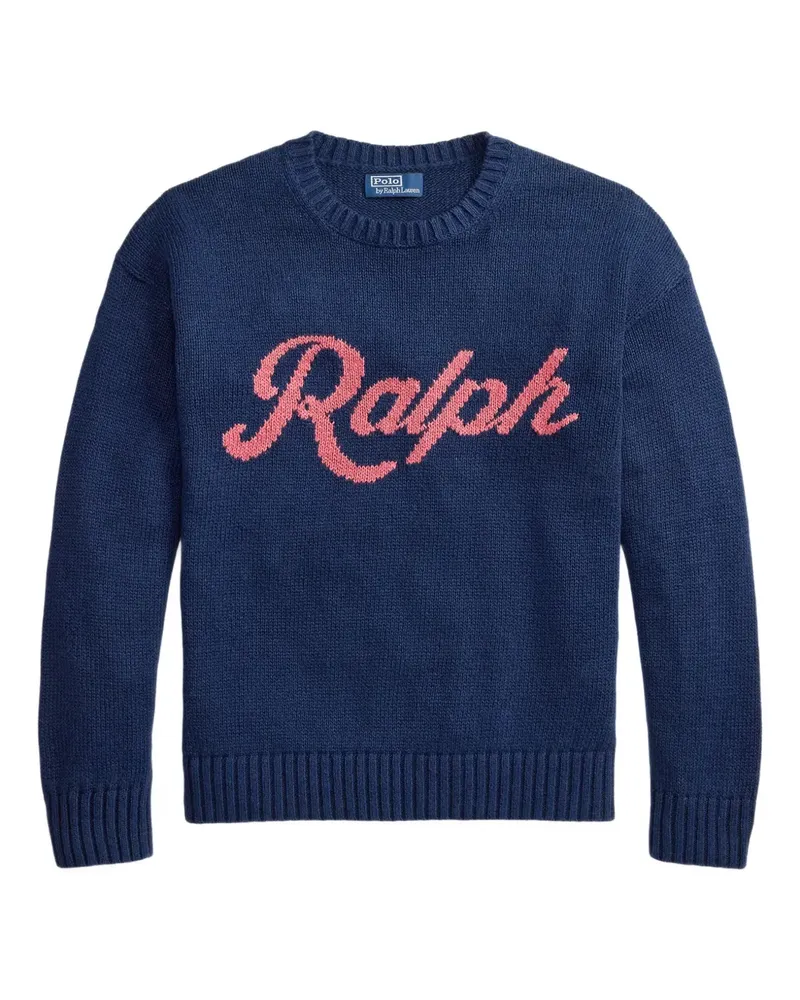 Ralph Lauren Pullover mit Logo-Detail - Blau Blau