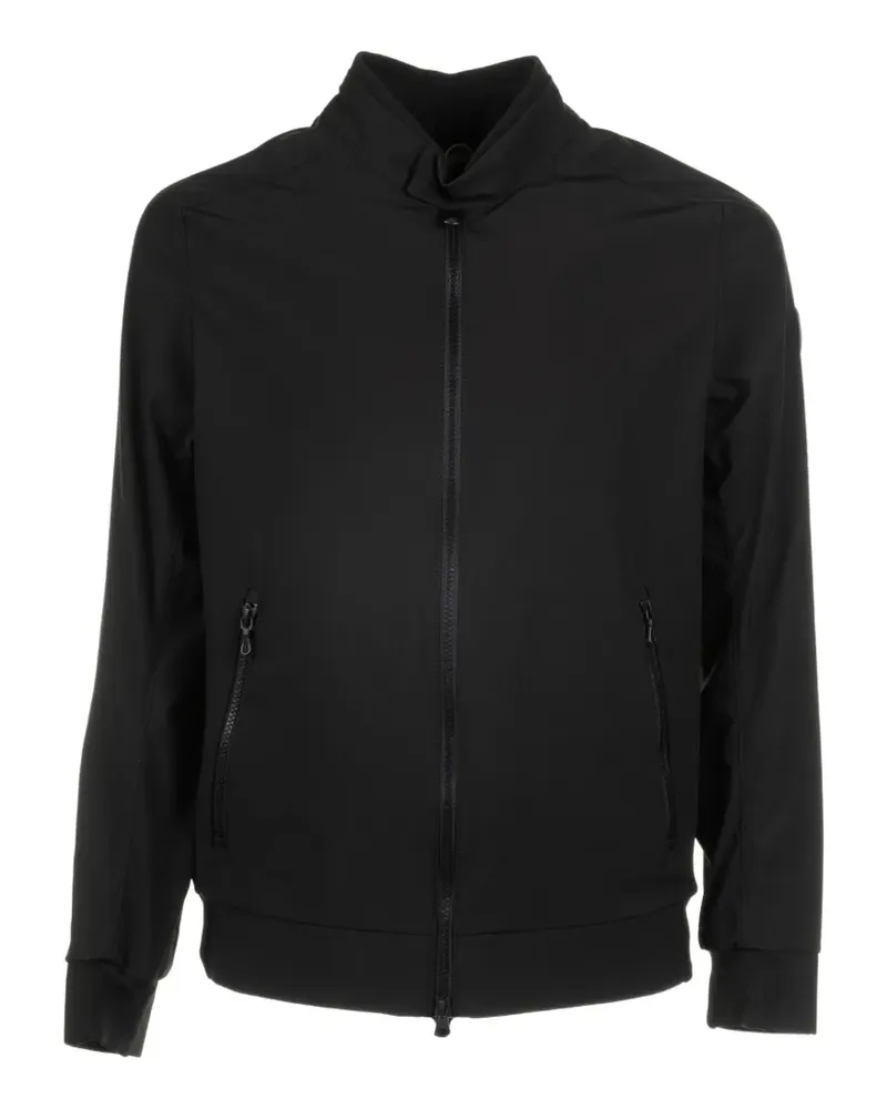 Colmar zip-up biker jacket - Schwarz Schwarz