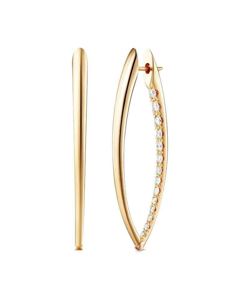 Melissa Kaye Ohrringe mit Diamanten - Gold Gold