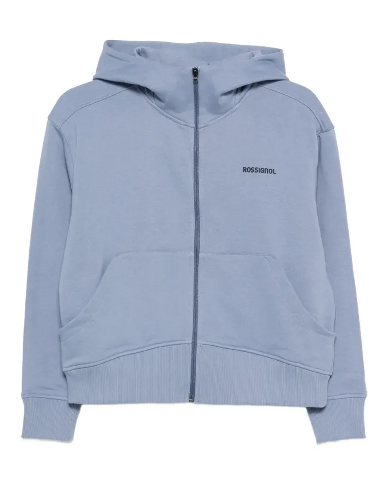 Rossignol zip-up long-sleeve hoodie - Blau Blau