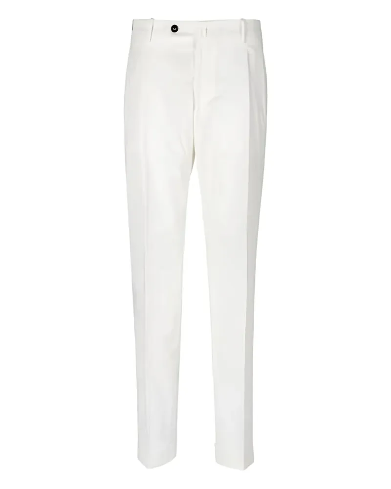 Berwich pleated front trousers - Weiß Weiß