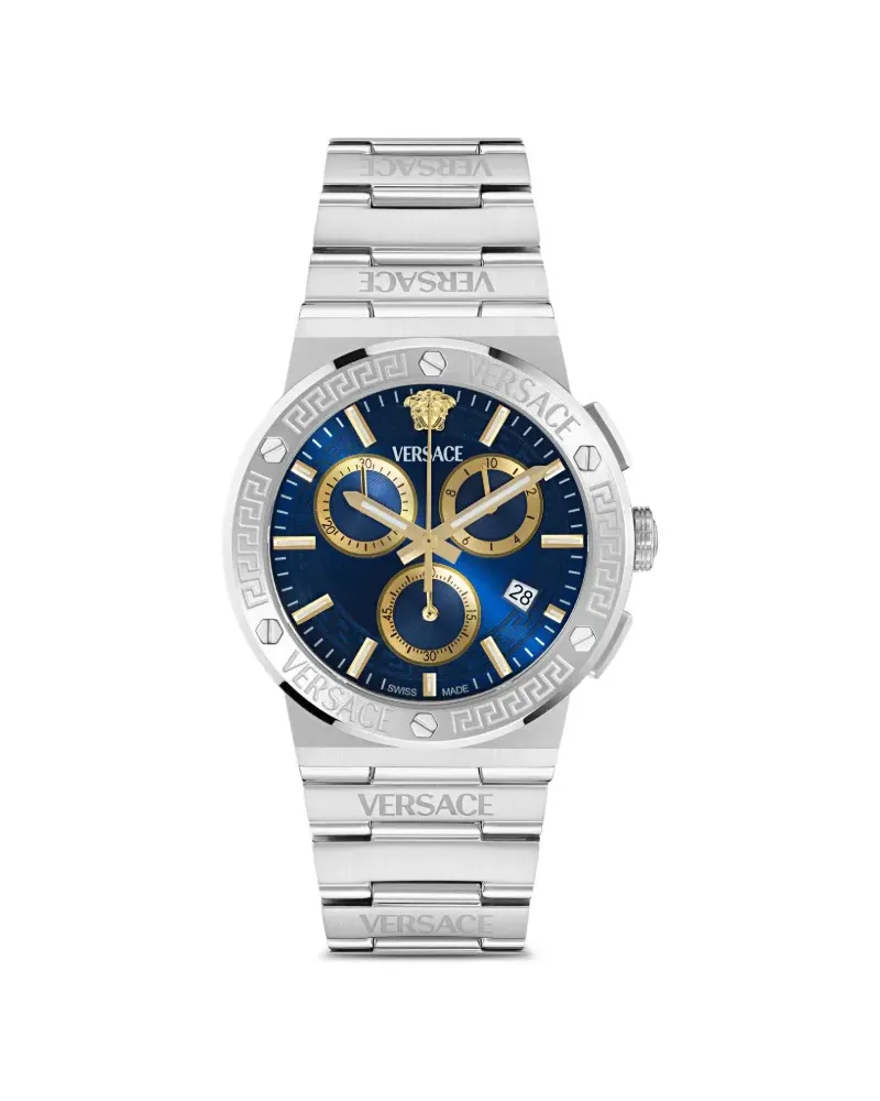 Versace Greca 40mm - Blau Blau