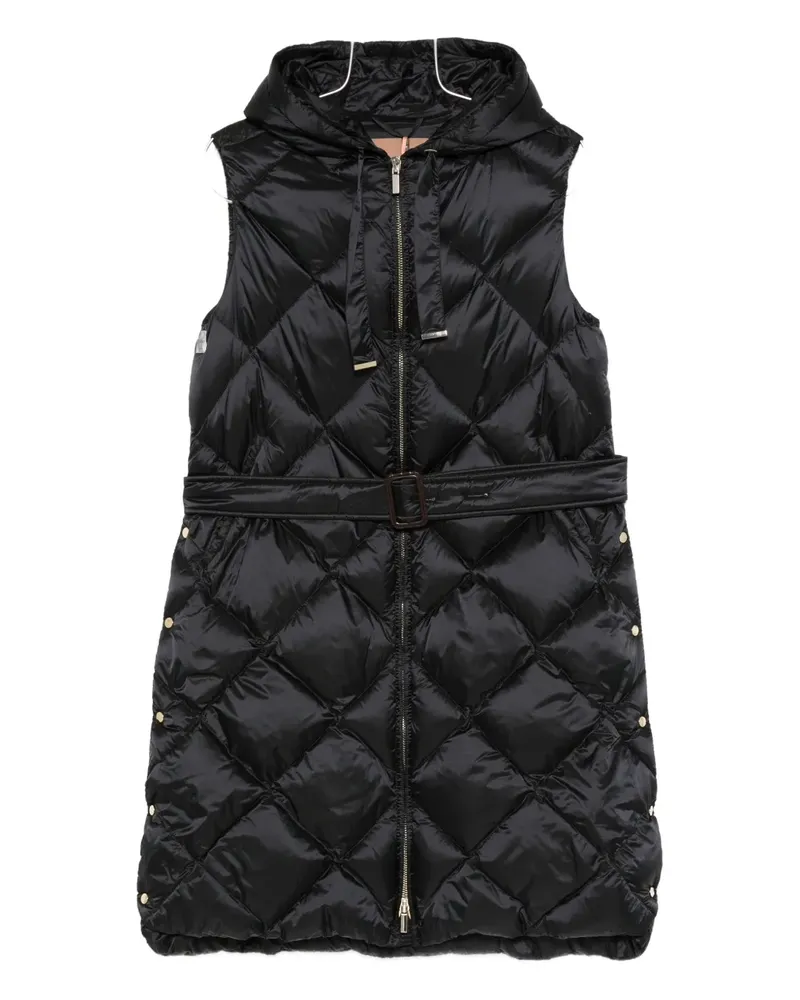 Max Mara Tregil gilet - Schwarz Schwarz