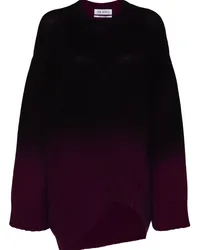 ATTICO Langer Pullover mit Farbverlauf Violett