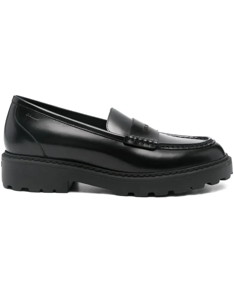 Bally Loafer mit Plateau - Schwarz Schwarz