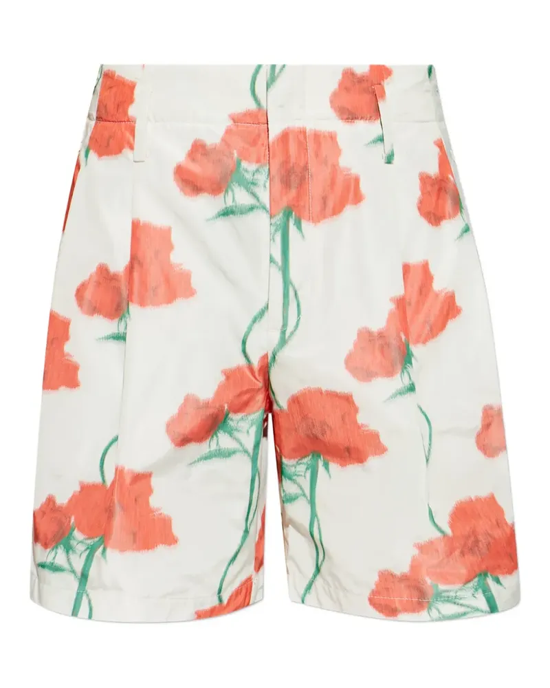 Kenzo floral-print shorts - Weiß Weiß