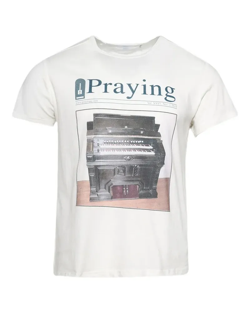 Praying Organ T-Shirt - Nude Nude
