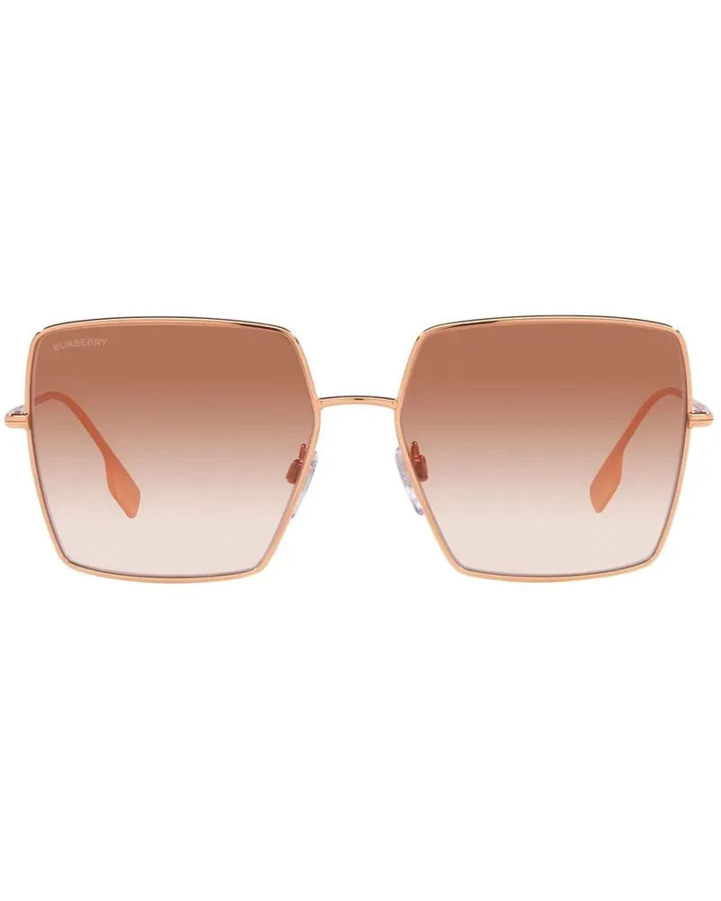 Burberry Eckige Daphne Sonnenbrille - Gold Gold