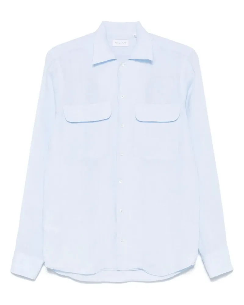 Tagliatore Rowanns Hemd - Blau Blau