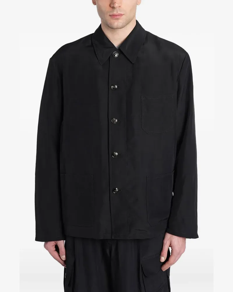 Giorgio Armani buttoned jacket - Schwarz Schwarz