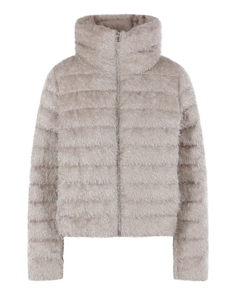 Herno quilted faux-fur jacket - Nude Nude