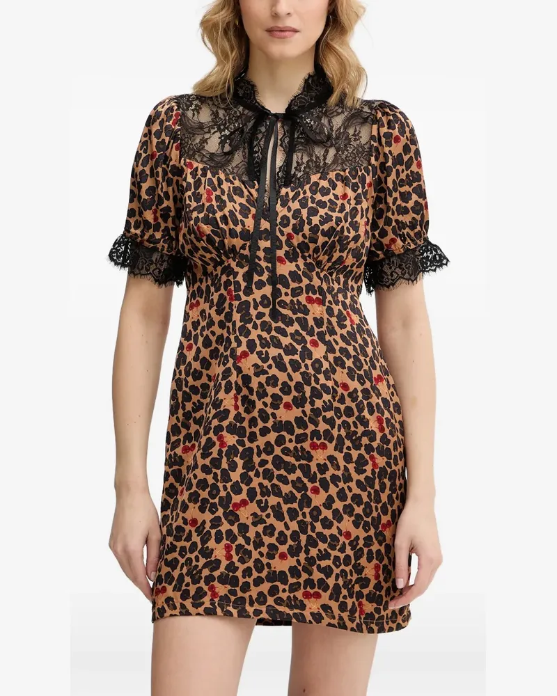 Never Fully Dressed Lyla Minikleid - Braun Braun