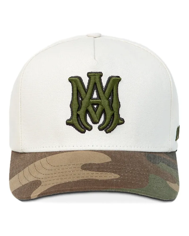 Amiri MA Outline camouflage canvas cap - Weiß Weiß