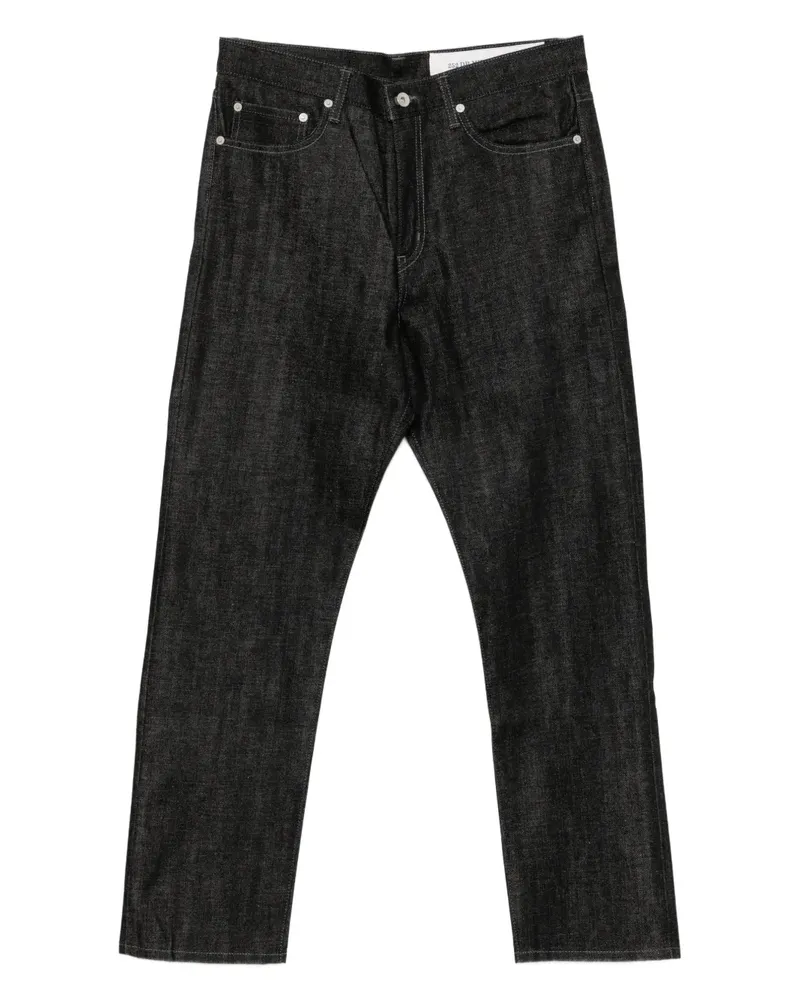 Neighborhood straight-leg jeans - Schwarz Schwarz
