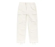 Hose mit aufgesetzten Taschen - Nude