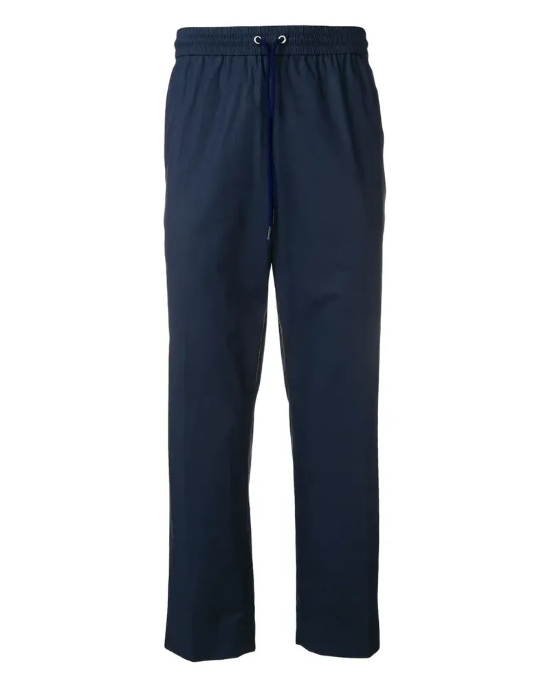 Kenzo Cropped-Hose mit Stretchbund - Blau Blau