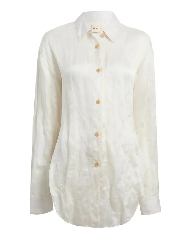 KHAITE Goya Top - Weiß Weiß