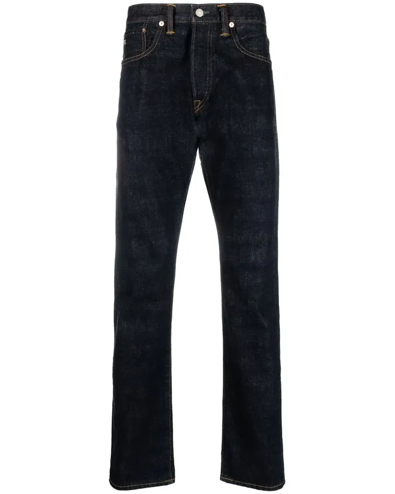 Ralph Lauren Schmale Jeans im Five-Pocket-Design - Blau Blau