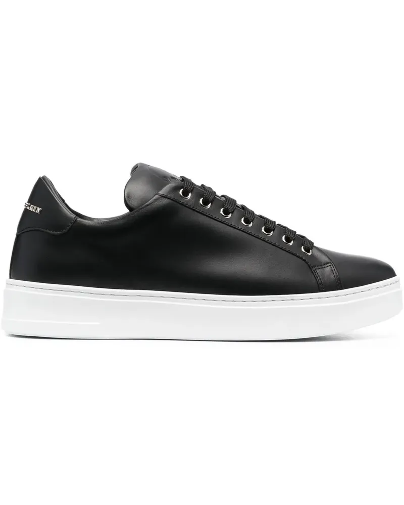 Philipp Plein Skull and Plein Sneakers - Schwarz Schwarz