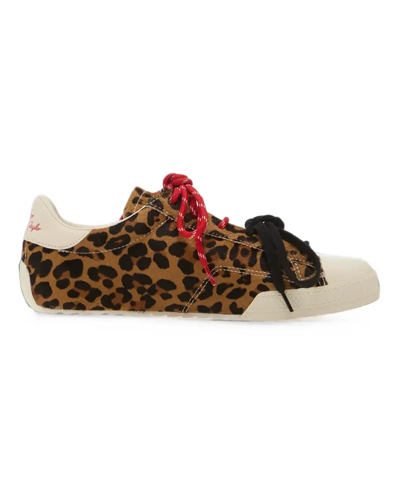 Converse Chuck Taylor leopard-print sneakers - Braun Braun
