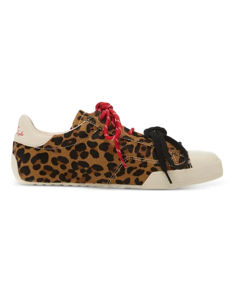 Converse Chuck Taylor leopard-print sneakers - Braun Braun