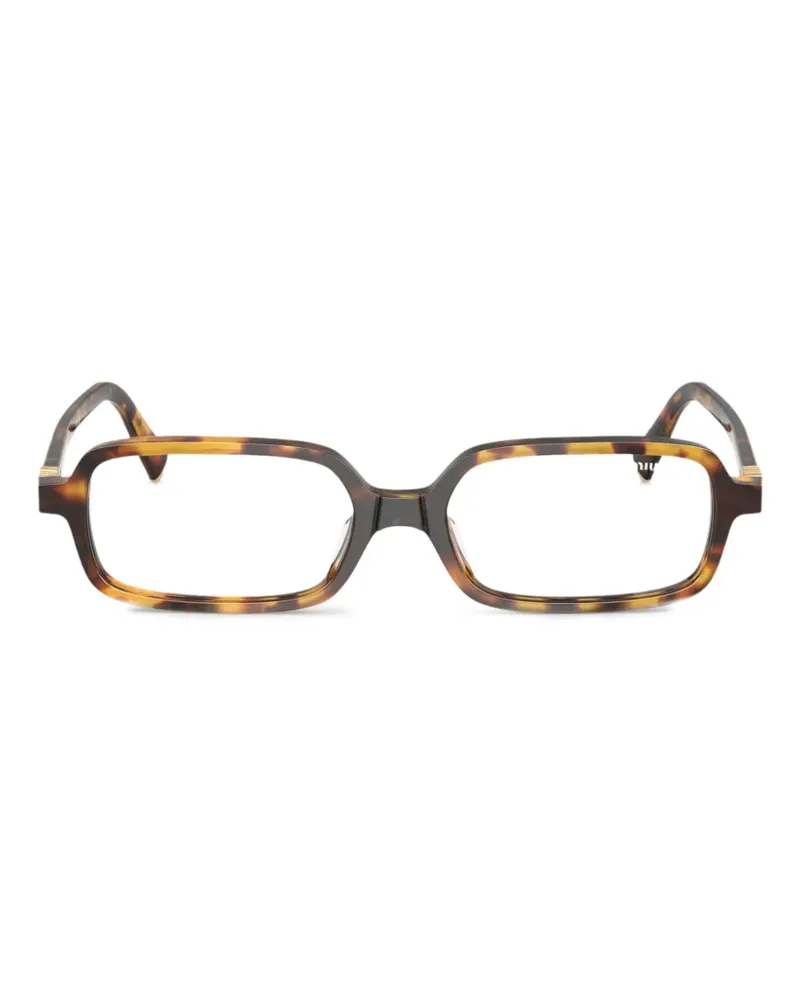 Miu Miu Miu Regard Sonnenbrille - Braun Braun