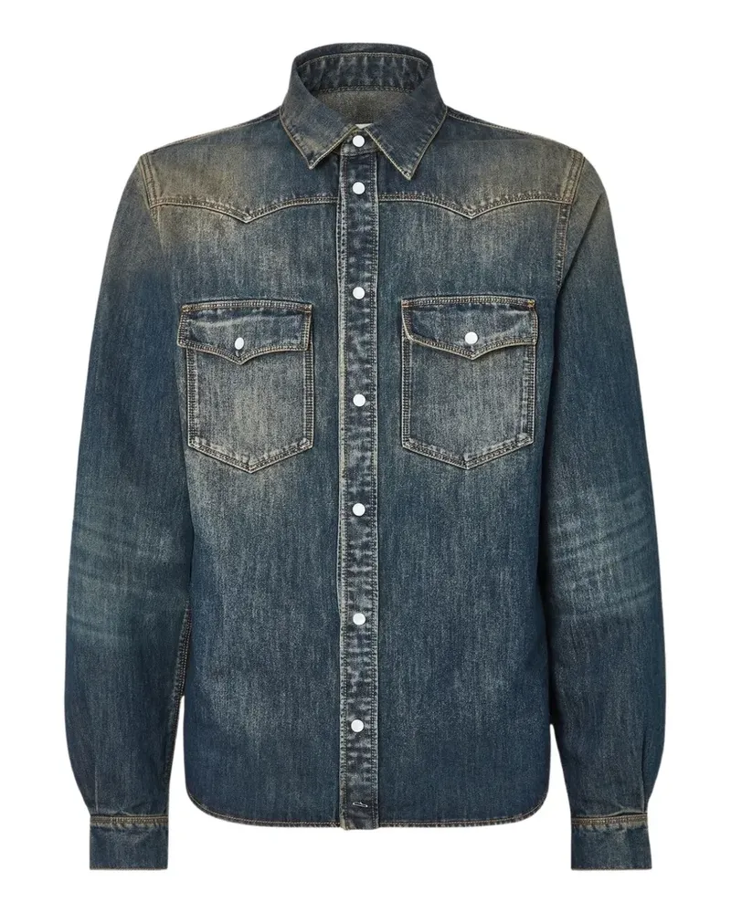 Fendi Denim-Hemd - Blau Blau