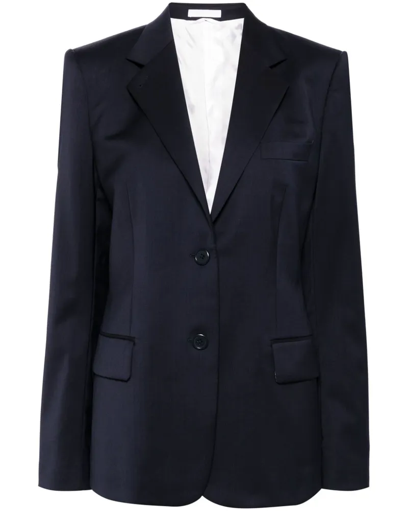 Helmut Lang Klassischer Blazer Blau