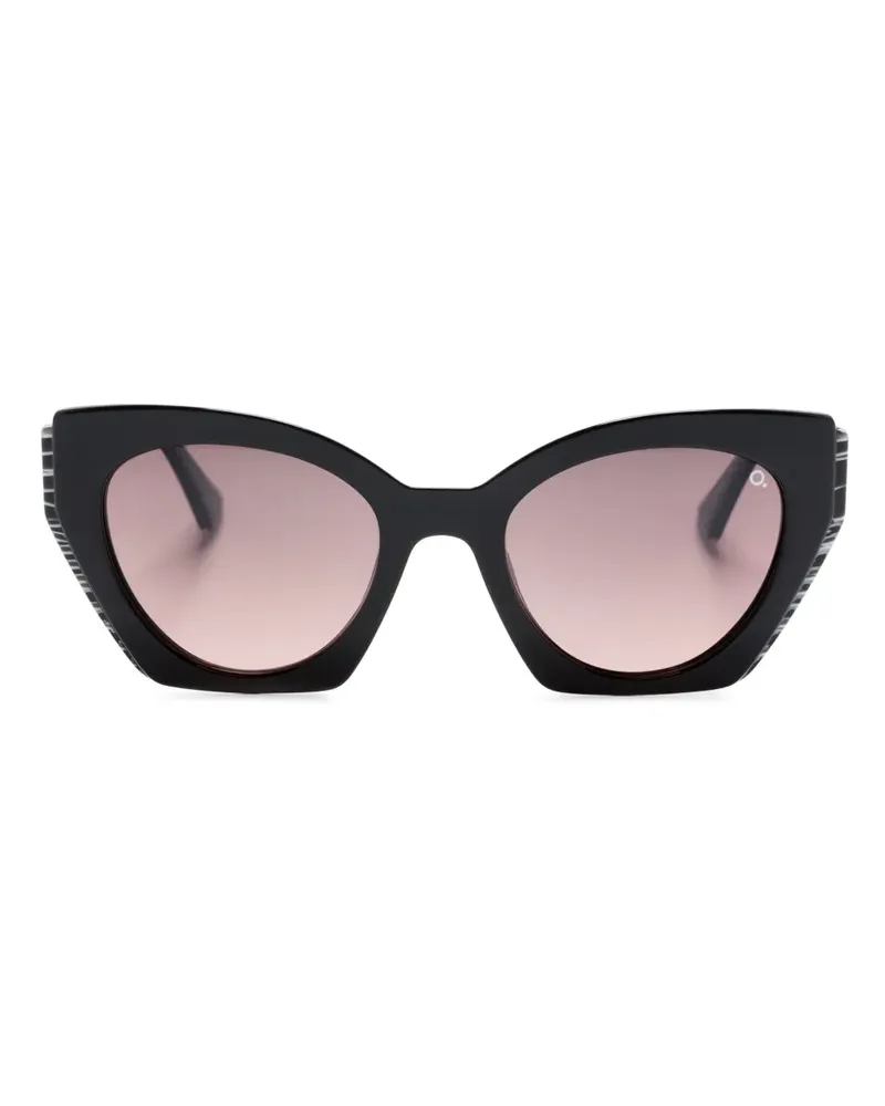 Etnia Barcelona EscandaloSonnenbrille mit Cat-Eye-Gestell - Schwarz Schwarz