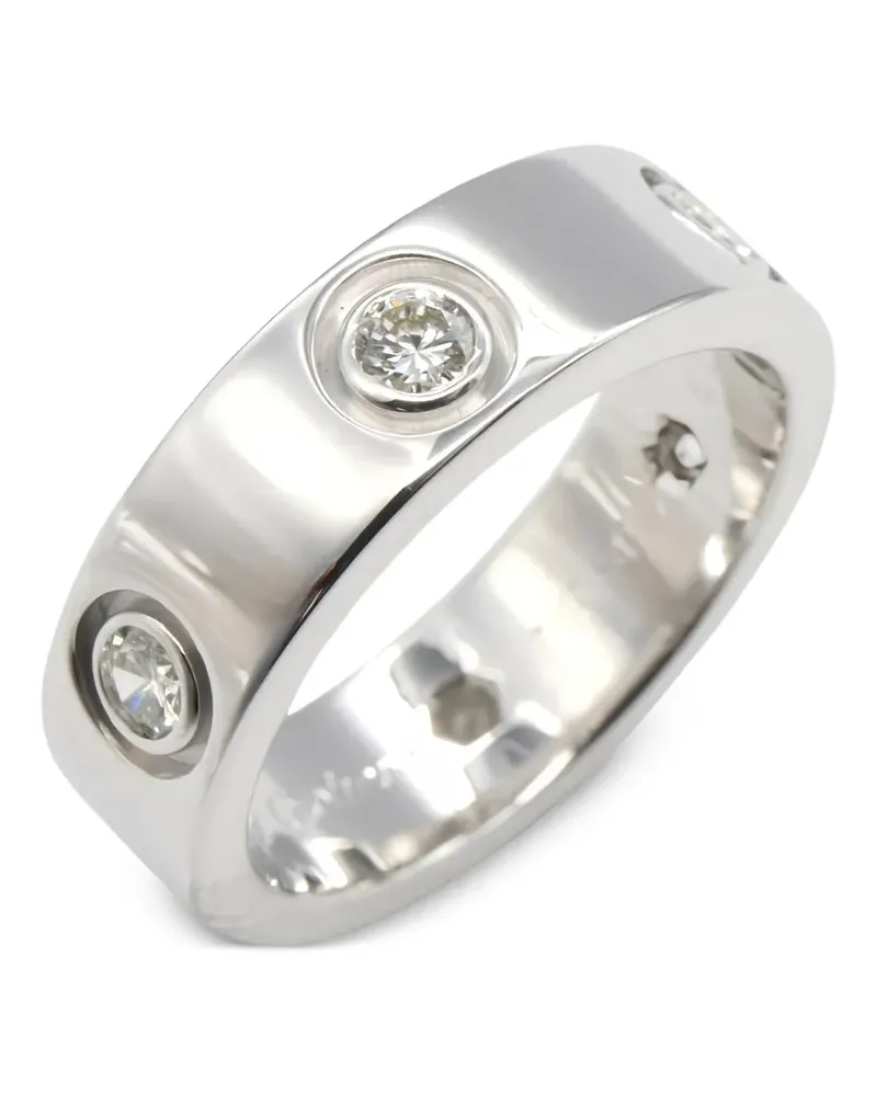 Cartier 10s Love diamond ring - Silber Silber
