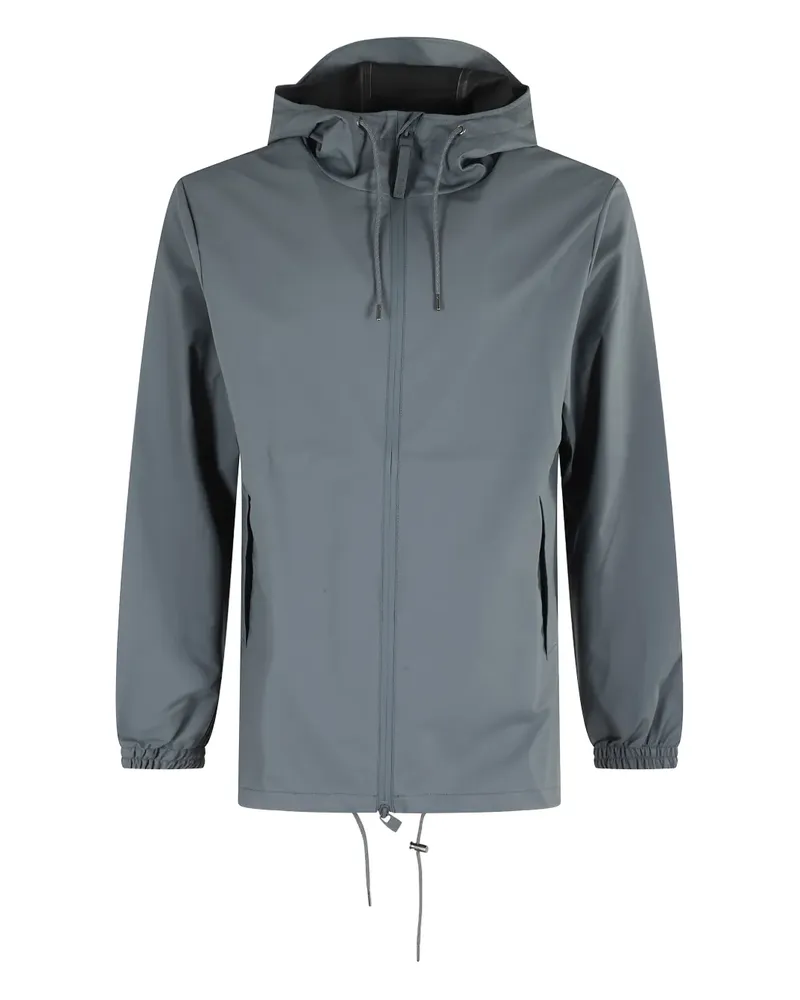 RAINS Storm Breakers hooded raincoat - Grau Grau
