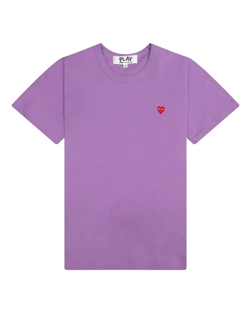 Comme des Garçons Small Heart T-Shirt - Violett Violett