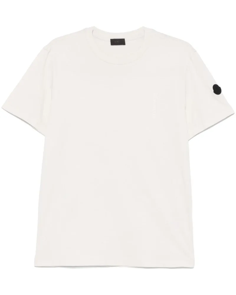 Moncler T-Shirt mit Logo-Print - Grau Grau