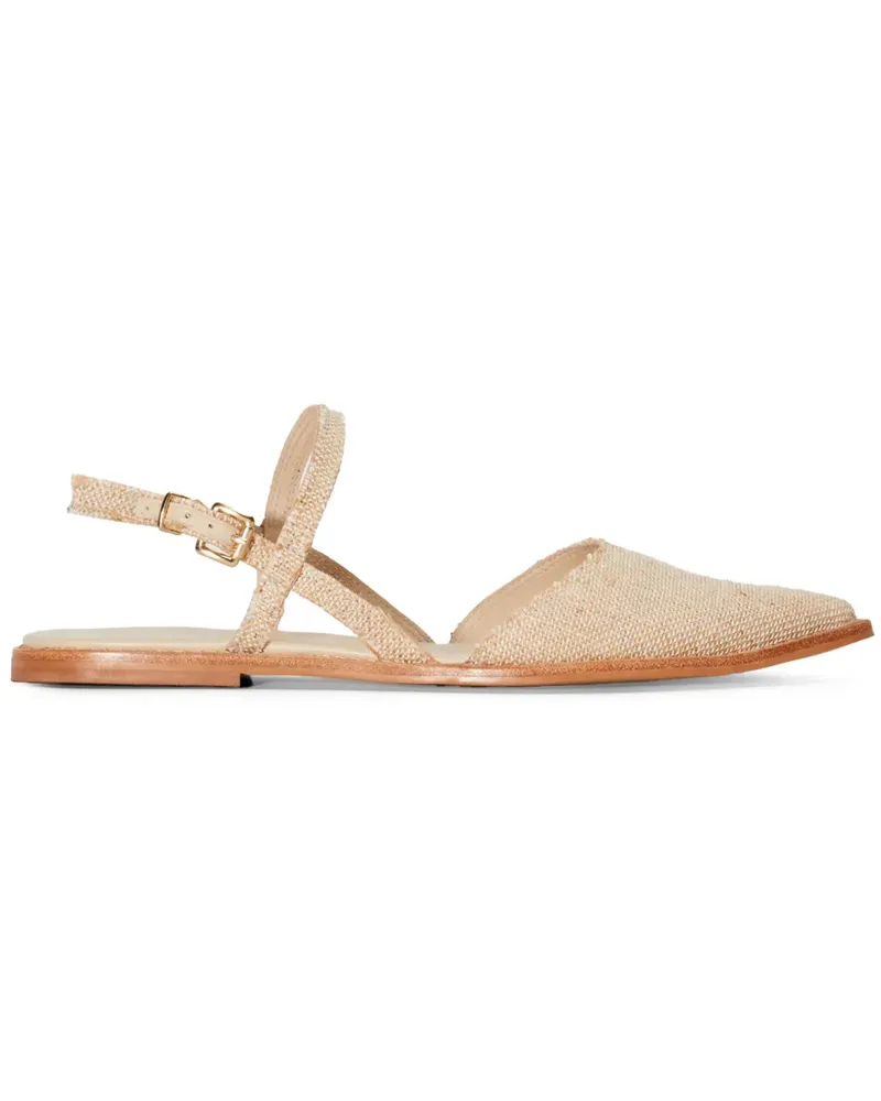 Osklen Pumps aus Jute - Nude Nude