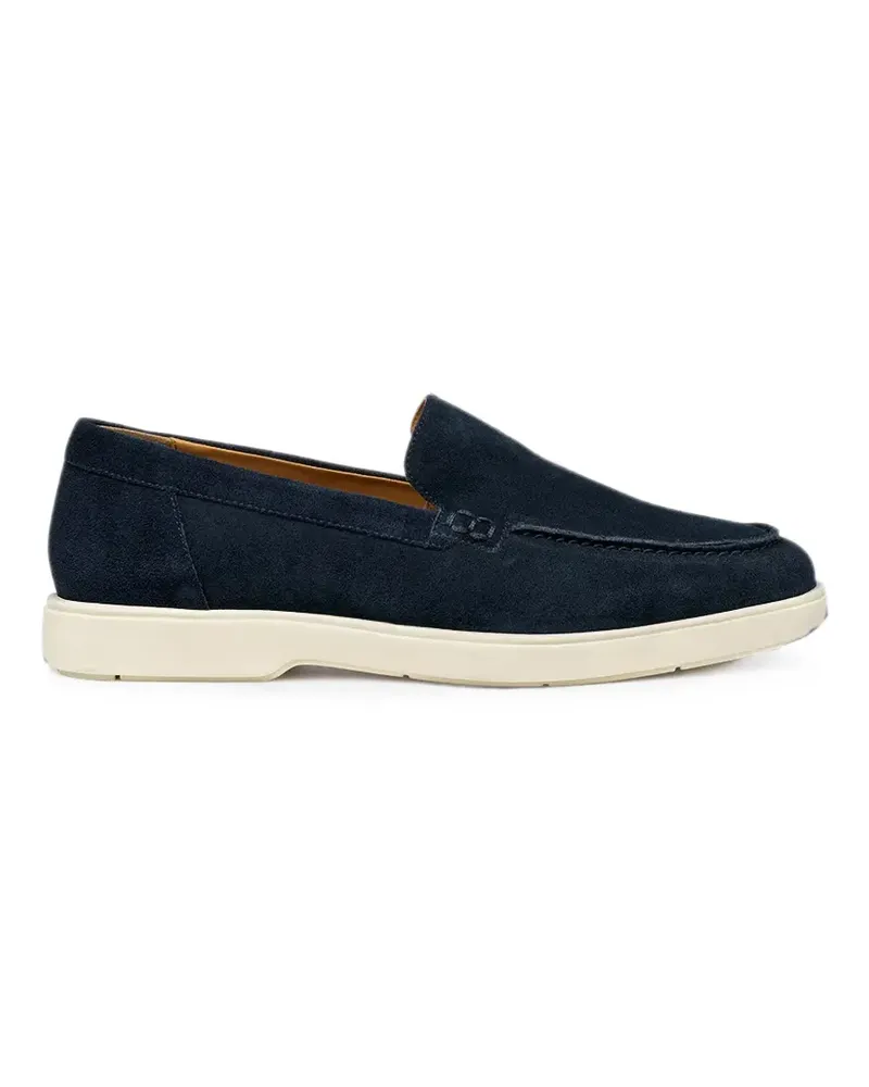 Geox Spherica Ec17 sued loafers - Blau Blau