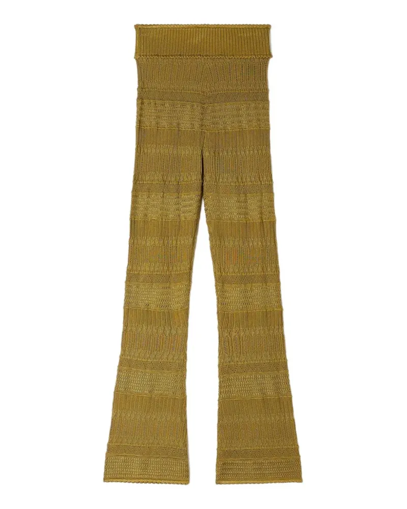 Sandro pattern slim-fit trousers - Grün Grün