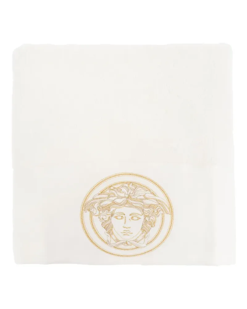 Versace Medusa Badetuch - Weiß Weiß