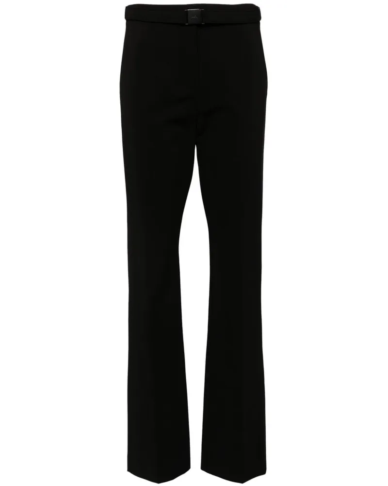 JUUN.J Gerade Hose mit Zierschnalle - Schwarz Schwarz
